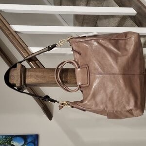 HOBO Sheila Large Satchel Leather Bag